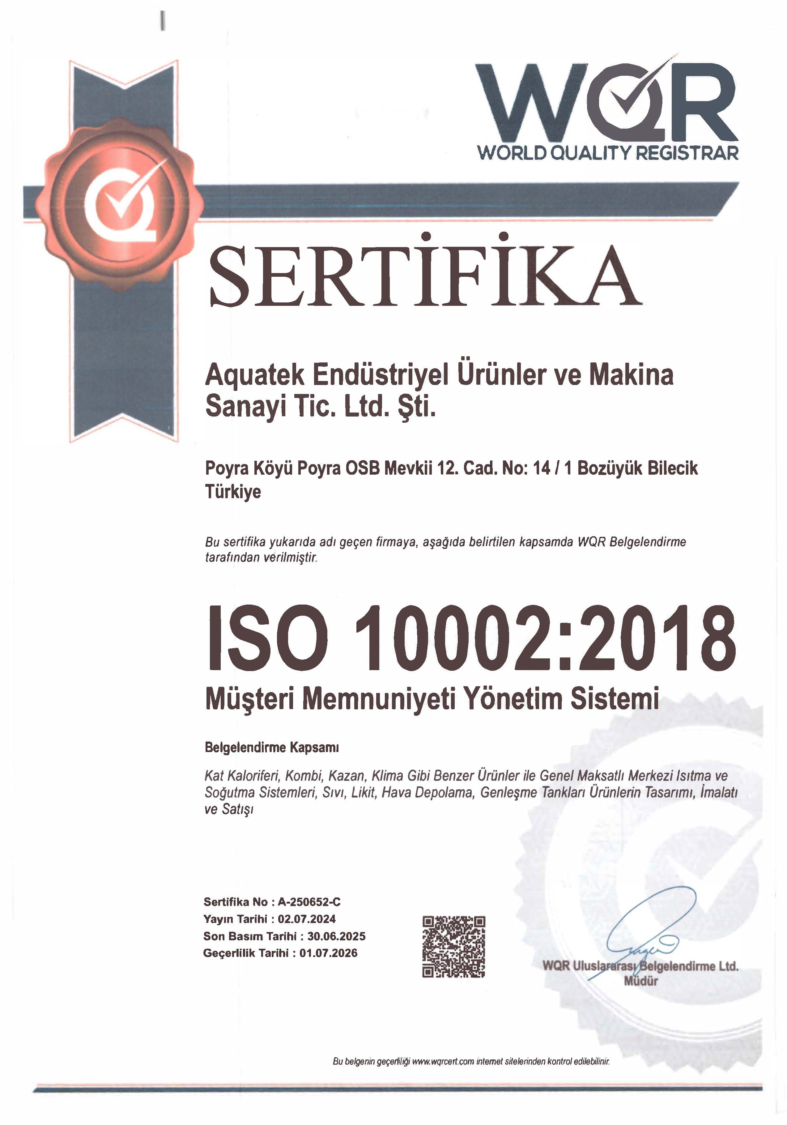 ISO 10002:2018