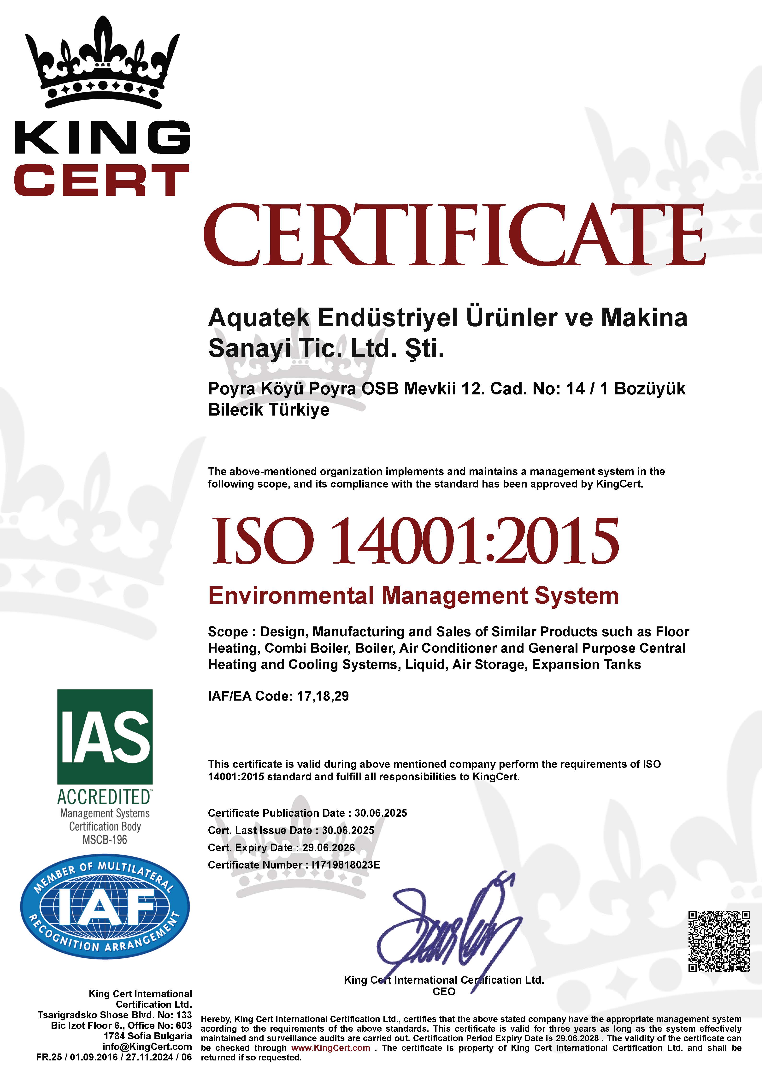 ISO 14001:2015